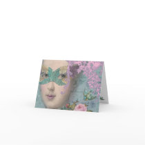 French Masquerade cards