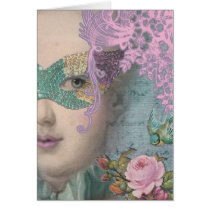 French Masquerade cards