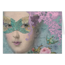 French Masquerade cards