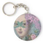 French Masquerade Keychain
