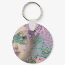 French Masquerade keychains