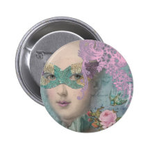 French Masquerade Pins