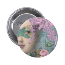 French Masquerade Pins