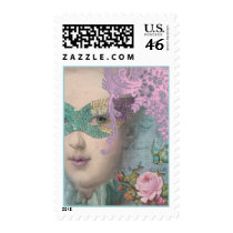 French Masquerade postage