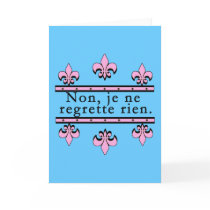French No Regrets Products cards by FrenchBaby French No Regrets Products cards
