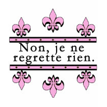 French No Regrets Products t-shirts by FrenchBaby French No Regrets Products t-shirts