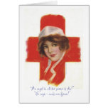 French Nurse Angel Card