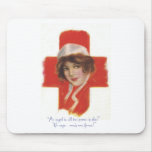 French Nurse Angel Mouse Pad
