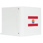 French Polynesia 3 Ring Binder