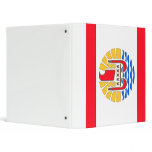French Polynesia Vinyl Binder