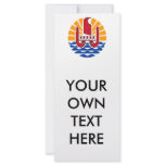 French Polynesia Coat of Arms Custom Rack Cards