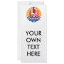 French Polynesia Coat of Arms Custom Rack Cards
