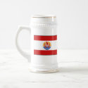 French Polynesia Flag and Map Mug by FlagAndMap French Polynesia Flag and Map Mug