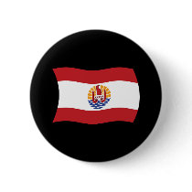 French Polynesia Flag Button