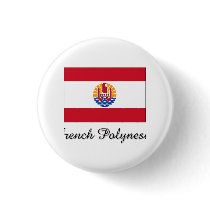 French Polynesia Flag Design buttons
