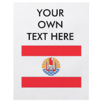 French Polynesia Flag flyers by flagshirts French Polynesia Flag flyers