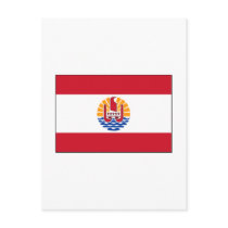 French Polynesia FLAG International postcards