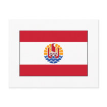 French Polynesia FLAG International postcards