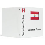 French Polynesia Flag Jewel Binder