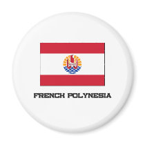French Polynesia Flag magnets