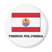 French Polynesia Flag magnets