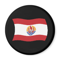 French Polynesia Flag Magnet