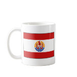 French Polynesia Flag ~ Map Mug