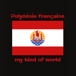 French Polynesia Flag Map Text Ladies Baby Doll