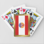French Polynesia Flag Playing Cards playing cards