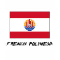 French Polynesia Flag t-shirts