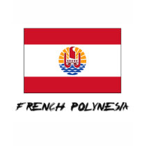 French Polynesia Flag t-shirts
