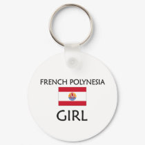 FRENCH POLYNESIA GIRL keychains by flagshirt FRENCH POLYNESIA GIRL keychains
