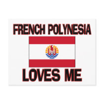 French Polynesia Loves Me postcards