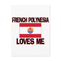 French Polynesia Loves Me postcards