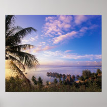 French Polynesia, Moorea. View of the Baie de Posters
