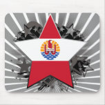 French Polynesia Star Mouse Pad