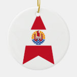 French+Polynesia Star Ornament