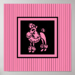 French Poodle Poster posters