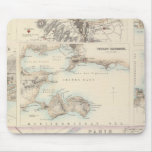 French Portsand Harbours and Plan of Paris Mousepads