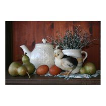 French Poultry, Pears & Porcelain posters by Classic_Cat French Poultry, Pears & Porcelain posters