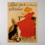 French Pure Milk Poster posters