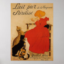 French Pure Milk Poster