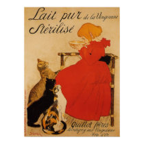 French Pure Milk Poster