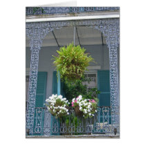 French Quarter Balcony cards by beadonawire French Quarter Balcony cards