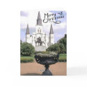 French Quarter Christmas Card by figstreetstudio French Quarter Christmas Card