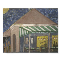 French Quarter Coffee Stand posters by figstreetstudio French Quarter Coffee Stand posters