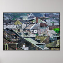 French Quarter Rooftops Posters