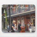 French Quarter Street Scene Mousepads