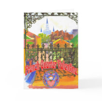 French Quarter Valentine cards by figstreetstudio French Quarter Valentine cards