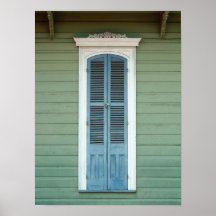 French Quarter Window Posters